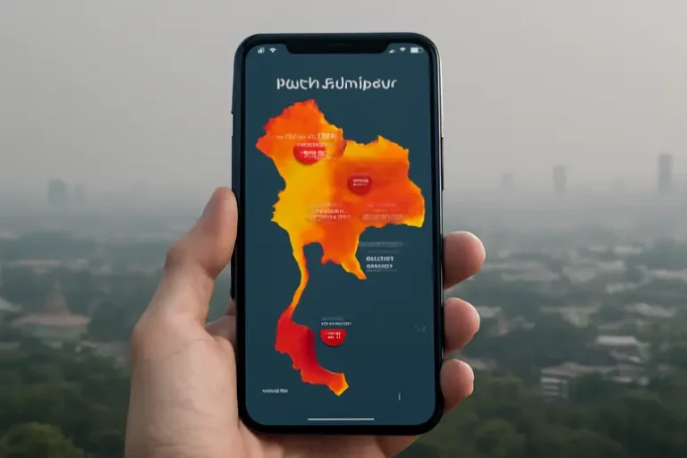 เช็กค่าฝุ่น PM 2.5 วันนี้ อัปเดตล่าสุดทั่วไทย
