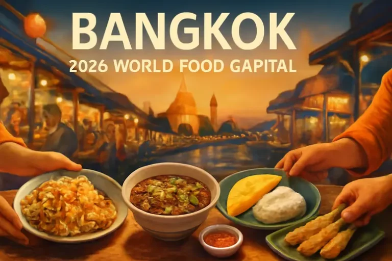 สุดยอดเมืองอาหารโลก 2026: กรุงเทพฯ ผงาดคว้าอันดับต้นๆ